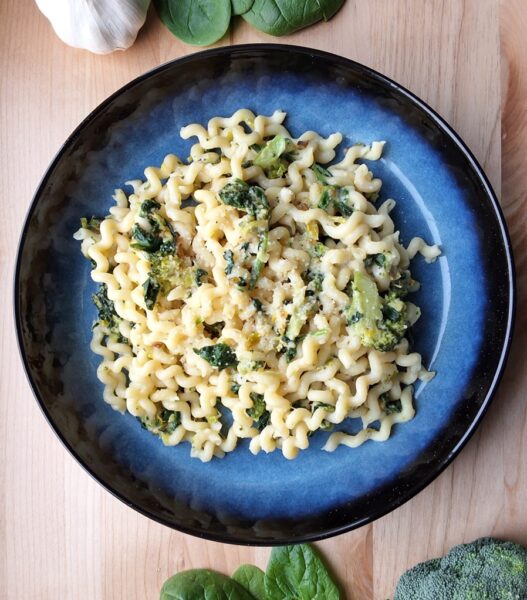 green pasta recipe